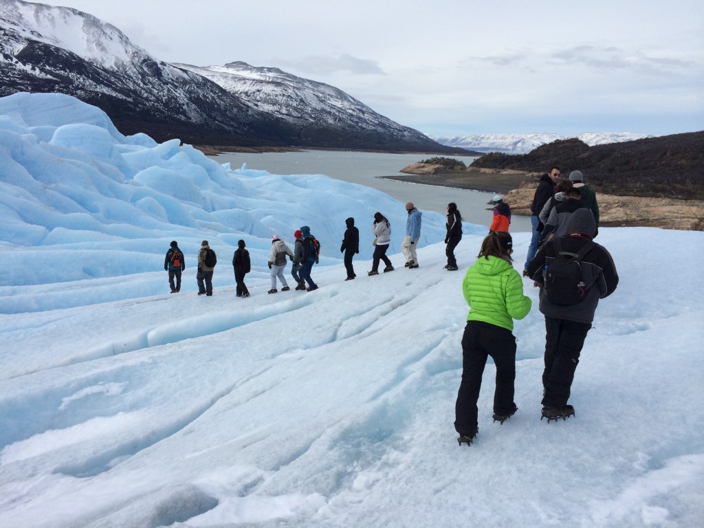 Minitrekking sobre o Glaciar