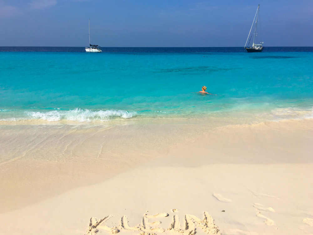 A praia mais bonita de Curaçao