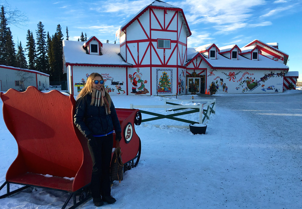 Casa do Papai Noel no Polo Norte